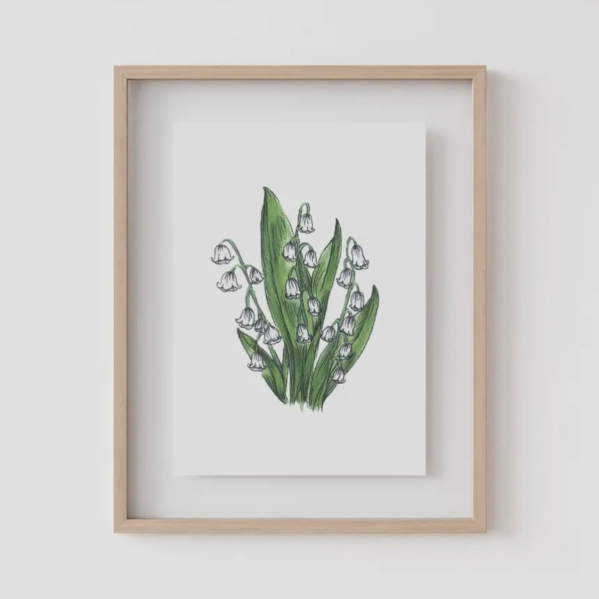 Birth Flower Prints by Caroline Ann