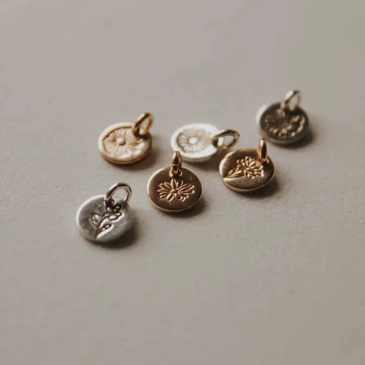 Birth Flower Charm Add-ons