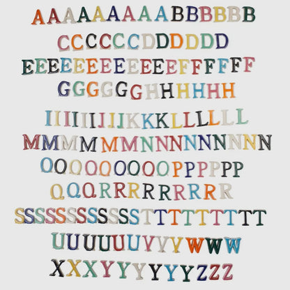 Ceramic Letters A-L