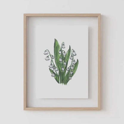 Birth Flower Prints by Caroline Ann