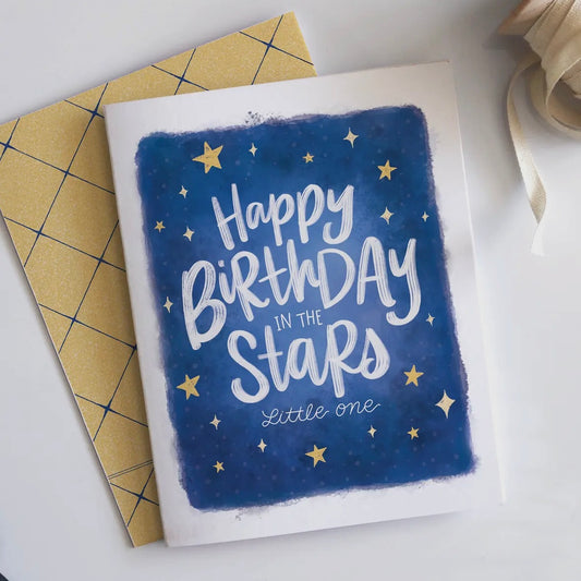 ‘Birthday in the Stars’ Card